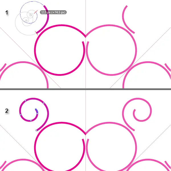 AI教程/绘制欧式复古花纹